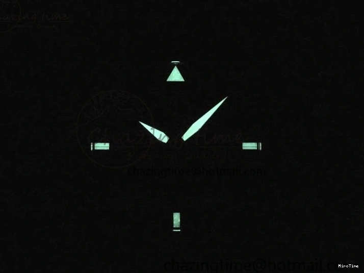 MIROTIME 0414 Pilot Chrono IW377726 ZF 1:1 Best Edition Green Dial on Brown Leather Strap A Trendsetting 7125